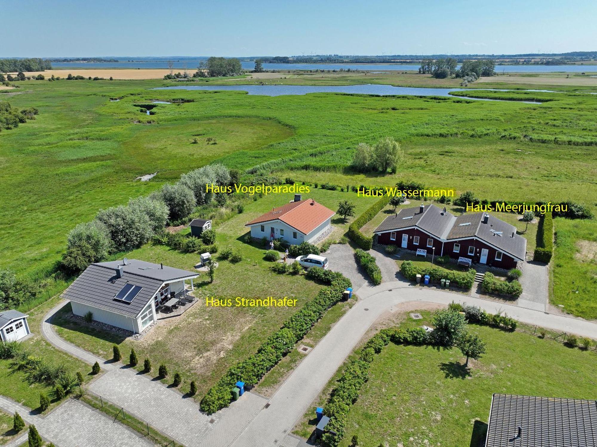 Daenische Ferienhaeuser Am Salzhaff Haus Vogelparadies Insel Poel Kültér fotó